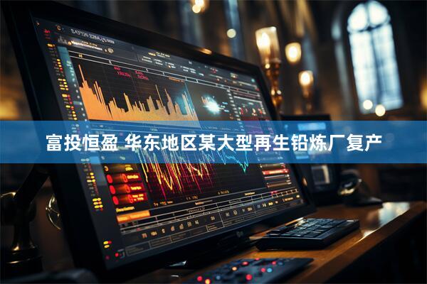 富投恒盈 华东地区某大型再生铅炼厂复产