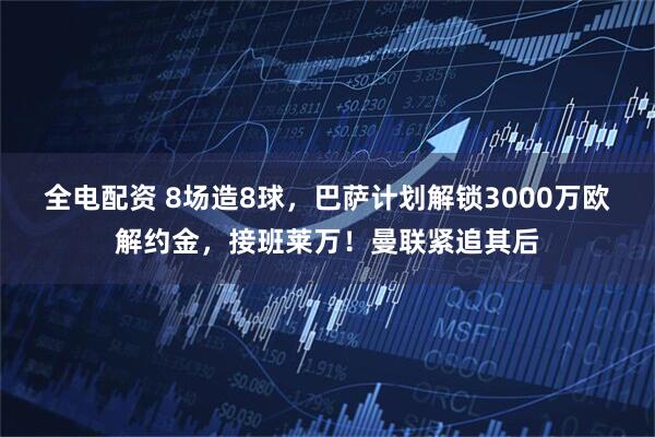 全电配资 8场造8球，巴萨计划解锁3000万欧解约金，接班莱万！曼联紧追其后