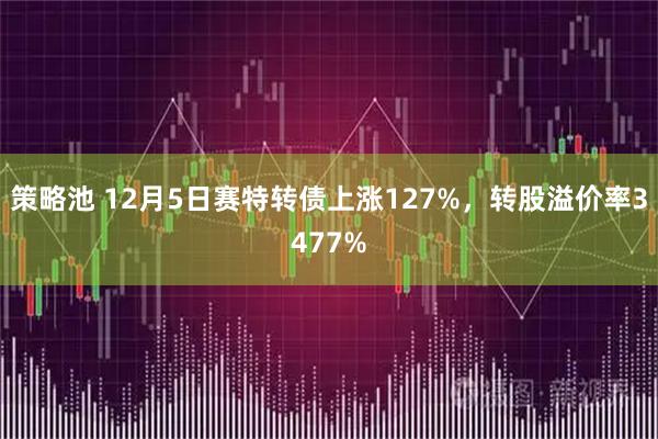 策略池 12月5日赛特转债上涨127%,转股溢价率3477%